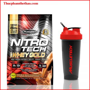 NITRO-TECH 100% WHEY GOLD (8lbs)